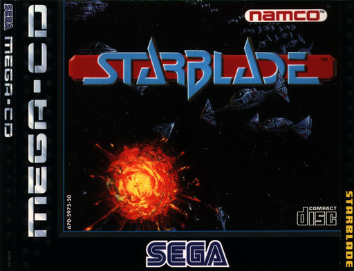 Starblade (Europe) Sega CD Game Cover